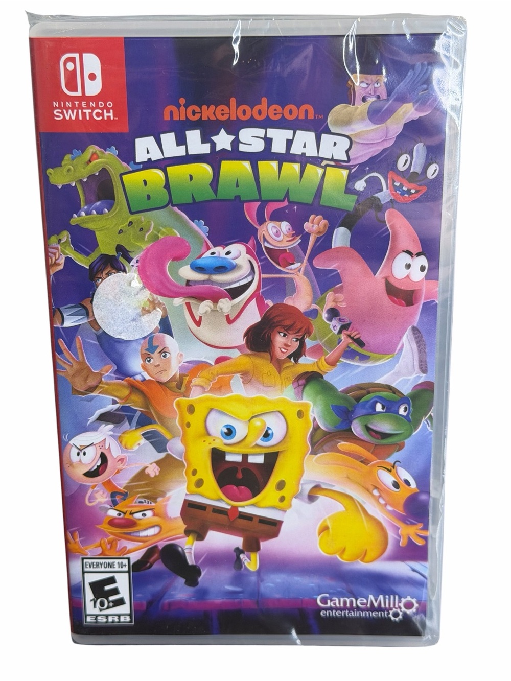 Nintendo Switch Nickelodeon All-Star Brawl Video Game Complete Sealed